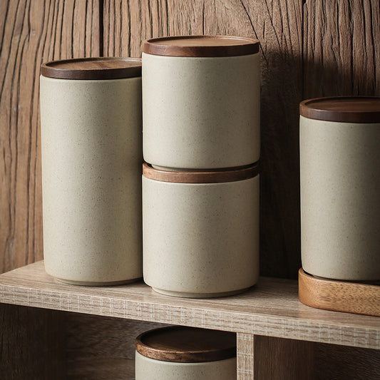 Bocal de rangement pour produits d'épicerie de cuisine japonaise