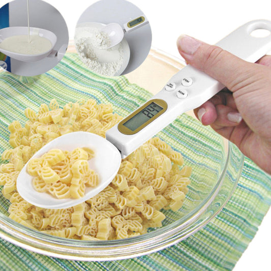 Balance de cuisine numérique LCD, cuillère à mesurer le poids des aliments, cuillère à café, thé, sucre, outils de cuisine 
